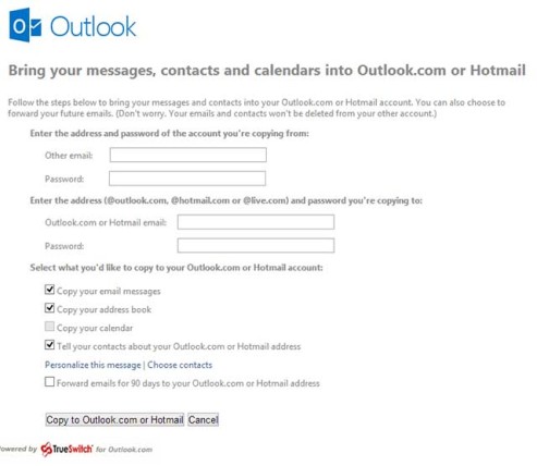 forward outlook version 16005.10730.20096.0 emails to gmail