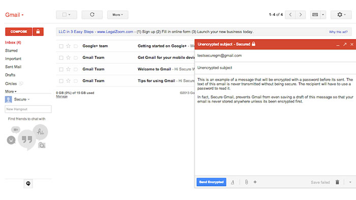 How To Send Secure, Encrypted Email Messages Through Gmail